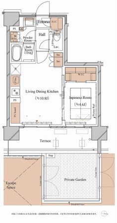 ブランシエスタ木場の物件間取画像